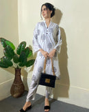Tree Print 2pc Dress Stuff: Linen Print For Girls DRESS JJ WHOLESALE JJ WHOLESALE